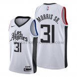 Maillot Los Angeles Clippers Marcus Morris Sr. Classic 2019-20 Blanc