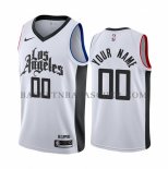 Maillot Los Angeles Clippers Personalizad Ville 2019-20 Blanc