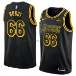 Maillot Los Angeles Lakers Andrew Bogut Ville 2018 Noir
