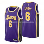 Maillot Los Angeles Lakers LeBron James NO 6 Statement 2020-21 Volet Maillot Los Angeles Lakers LeBron James NO 6 Statement 2020-21 Volet