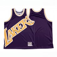 Maillot Los Angeles Lakers Mitchell & Ness Big Face Volet