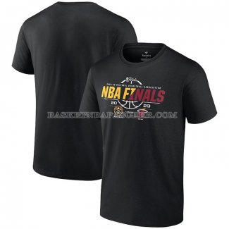 Maillot Manche Courte Denver Nuggets & Miami Heat 2023 NBA Finals Matchup Noir