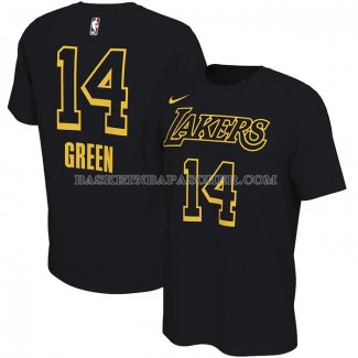 Maillot Manche Courte Los Angeles Lakers Danny Green Noir