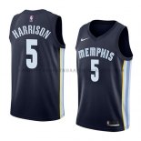 Maillot Memphis Grizzlies Andrew Harrison Icon 2018 Bleu