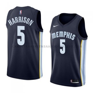 Maillot Memphis Grizzlies Andrew Harrison Icon 2018 Bleu