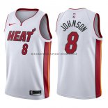 Maillot Miami Heat Tyler Johnson Association 2017-18 Blanc