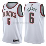 Maillot Milwaukee Bucks Eric Bledsoe Classic 2017-18 Blanc