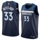 Maillot Minnesota Timberwolves Keita Bates-diop Icon 2018 Bleu