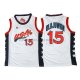 Maillot NBA USA 1996 Olajuwon Blanc
