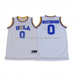 Maillot NCAA UCLA Bruins Russell Westbrook Blanc