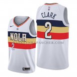 Maillot New Orleans Pelicans Ian Clark Earned Edition Blanc