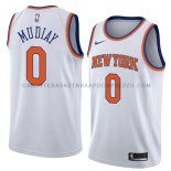 Maillot New York Knicks Emmanuel Mudiay Association 2018 Blanc
