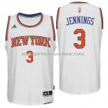 Maillot New York Knicks Jennings Blanc