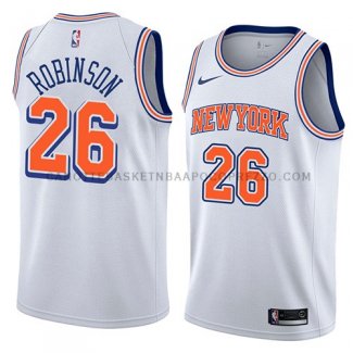 Maillot New York Knicks Mitchell Robinson Statement 2018 Blanc