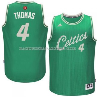 Maillot Noel Boston Celtics Thomas 2015 Vert