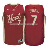 Maillot Noel Miami Heat Dragic 2015 Rouge