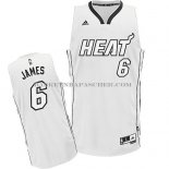 Maillot Noel Miami Heat James 2012 Blanc