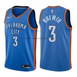 Maillot Oklahoma City Thunder Corey Brewer Icon 2017-18 Bleu