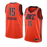 Maillot Oklahoma City Thunder Turquoise Donte Grantham Earned 20