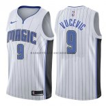 Maillot Orlando Magic Nikola Vucevic Association 2017-18 Blanc