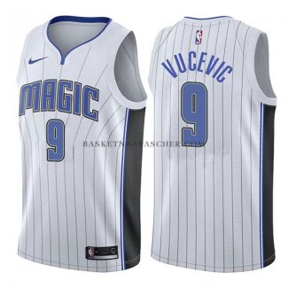 Maillot Orlando Magic Nikola Vucevic Association 2017-18 Blanc