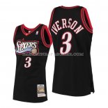 Maillot Philadelphia 76ers Allen Iverson Mitchell & Ness 1997-98 Noir Maillot Philadelphia 76ers Allen Iverson Mitchell & Ness 1997-98 Noir