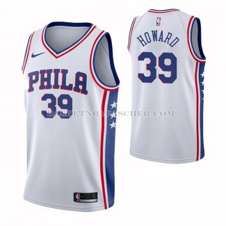 Maillot Philadelphia 76ers Dwight Howard NO 39 Association Blanc