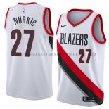 Maillot Portland Trail Blazers Jusuf Nurkic Association 2018 Bla