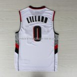 Maillot Portland Trail Blazers Lillard Blanc