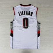 Maillot Portland Trail Blazers Lillard Blanc