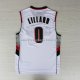 Maillot Portland Trail Blazers Lillard Blanc
