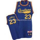 Maillot Retro Cleveland Cavaliers James 2009 Bleu