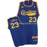 Maillot Retro Cleveland Cavaliers James 2009 Bleu