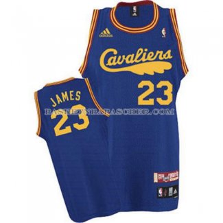 Maillot Retro Cleveland Cavaliers James 2009 Bleu