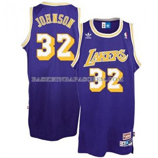 Maillot Retro Los Angeles Lakers Johnson Purpura