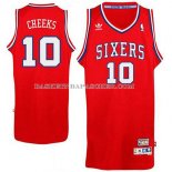 Maillot Retro Philadelphia 76ers Cheeks Rouge