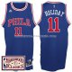 Maillot Retro Philadelphia 76ers Holiday Bleu