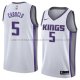 Maillot Sacramento Kings Bruno Caboclo Association 2018 Blanc