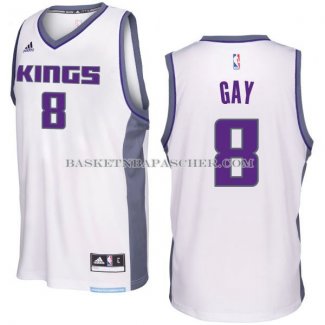 Maillot Sacramento Kings Gay 2016-17 Blanc