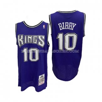 Maillot Sacramento Kings Mike Bibby Mitchell & Ness 2001-02 Volet