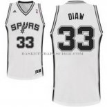 Maillot San Antonio Spurs Diaw Blanc