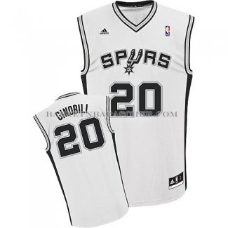 Maillot San Antonio Spurs Ginobili Blanc