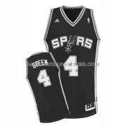 Maillot San Antonio Spurs Green Noir