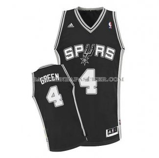 Maillot San Antonio Spurs Green Noir