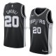 Maillot San Antonio Spurs Manu Ginobili Icon 2017-18 Noir