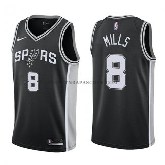 Maillot San Antonio Spurs Patty Mills Swingman Icon 2017-18 Noir