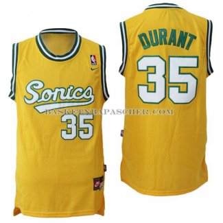 Maillot Seattle Supersonics Durant Jaune