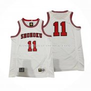 Maillot Shohoku Rukawa NO 11 Blanc