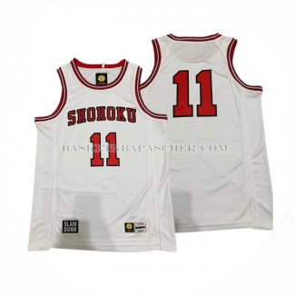 Maillot Shohoku Rukawa NO 11 Blanc