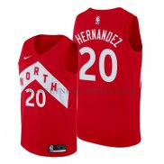 Maillot Tornto Raptors Dewan Hernandez Earned Rouge